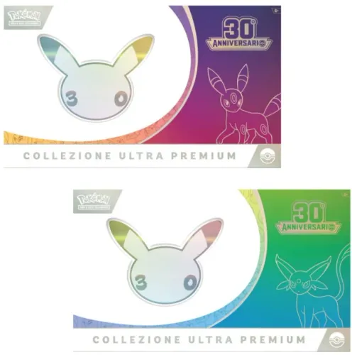 Collezione Ultra Premium Espeon e Umbreon 30° Anniversario